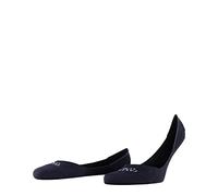 FALKE Cool 24/7 M In cotone invisibili tinta unita 1 paio, Calzini fantasmini Uomo, Blu Dark Navy 6375, 45-46