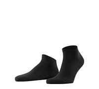 FALKE Cool 24/7 M Sn cotone bassi tinta unita 1 paio, Calzini corti Uomo, Grigio Anthracite Melange 3080, 45-46
