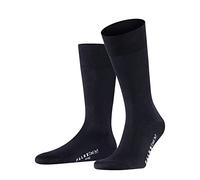 FALKE Cool 24/7 M So cotone tinta unita 1 paio, Calzini Uomo, Blu Dark Navy 6375, 45-46
