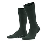 FALKE Cool 24/7 M So cotone tinta unita 1 paio, Calzini Uomo, Verde Hunter Green 7441, 39-40