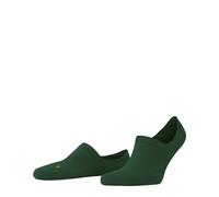 FALKE Cool Kick Invisible U In morbidi traspiranti asciugatura rapida invisibili tinta unita 1 paio, Calzini fantasmini Unisex - Adulto, Verde Golf 7408, 39-41