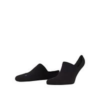 FALKE Cool Kick Invisible U IN morbidi traspiranti asciugatura rapida invisibili tinta unita 1 paio, Calzini fantasmini Unisex - Adulto, Nero (Black 3000), 42-43