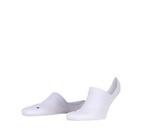 FALKE Cool Kick Invisible U In morbidi traspiranti asciugatura rapida invisibili tinta unita 1 paio, Calzini fantasmini Unisex - Adulto, Bianco White 2000, 37-38