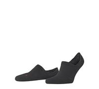 FALKE Cool Kick Invisible U In morbidi traspiranti asciugatura rapida invisibili tinta unita 1 paio, Calzini fantasmini Unisex - Adulto, Grigio Dark Grey 3970, 42-43