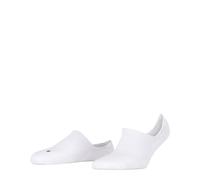 FALKE Cool Kick Invisible W In morbidi traspiranti asciugatura rapida invisibili tinta unita 1 paio, Calzini fantasmini Donna, Bianco White 2000, 37-38