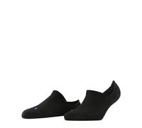 FALKE Cool Kick Invisible W In morbidi traspiranti asciugatura rapida invisibili tinta unita 1 paio, Calzini fantasmini Donna, Nero Black 3000, 39-41