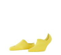 FALKE Cool Kick Invisible W In morbidi traspiranti asciugatura rapida invisibili tinta unita 1 paio, Calzini fantasmini Donna, Giallo Sunshine 1330, 37-38