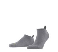 Falke Cool Kick Sneaker U Sn Morbidi Traspiranti Asciugatura Rapida Bassi Tinta Unita, Calzini corti Unisex - Adulto, Grigio Light Grey Melange 3775, 44-45