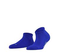 FALKE Cool Kick Sneaker W Sn morbidi traspiranti asciugatura rapida bassi tinta unita 1 paio, Calzini corti Donna, Blu Cobalt 6712-O, 39-41