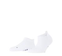 FALKE Cool Kick Sneaker W Sn morbidi traspiranti asciugatura rapida bassi tinta unita 1 paio, Calzini corti Donna, Bianco White 2000, 37-38
