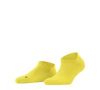 FALKE Cool Kick Sneaker W Sn morbidi traspiranti asciugatura rapida bassi tinta unita 1 paio, Calzini corti Donna, Giallo Sunshine 1330-O, 37-38