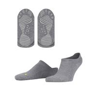 FALKE Cool Kick U Hp morbidi traspiranti asciugatura rapida con suola in gomma 1 paio, Calze da casa Unisex - Adulto, Grigio Light Grey Melange 3775, 42/43 EU