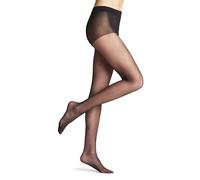 FALKE Corset 20 DEN W Ti trasparenti velati tinta unita 1 pezzo, Collant Donna, Nero Black 3009, M