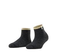 FALKE Cosy Plush W Sso lana alpaca fantasia 1 paio, Calzini Donna, Grigio Anthracite Melange 3081, 39-42