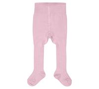 FALKE Cosy Rib B Ti cotone cachemire spessi tinta unita 1 pezzo, Collant Unisex - Bimbi 0-24, Rosa Rose 8653, 62-68