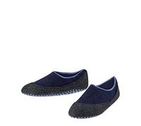 Falke Cosy Slipper K Hp lana con suola in gomma 1 paio, Calze da casa Unisex - Bambini, Blu Darkblue 6681, 33/34 EU