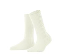 FALKE Cosy Wool Boot W So lana tinta unita 1 paio, Calzini Donna, Bianco Off-White 2040, 39-42