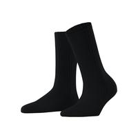 FALKE Cosy Wool Boot W So lana tinta unita 1 paio, Calzini Donna, Blu Dark Navy 6375, 39-42