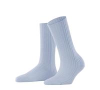 FALKE Cosy Wool Boot W So Lana Tinta Unita Donna Calzini, Blu Light Blue 6594, 35-38