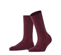 FALKE Cosy Wool Special Edition W So lana cachemire tinta unita 1 paio, Calzini Donna, Marrone Cayenne 5950, 39-40