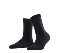 FALKE Cosy Wool W So lana cachemire tinta unita 1 paio, Calzini Donna, Grigio Anthracite Melange 3080, 39-42