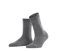 FALKE Cosy Wool W So lana cachemire tinta unita 1 paio, Calzini Donna, Grigio Light Grey Melange 3390, 39-42