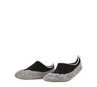 FALKE Cosyshoe Invisible W Hp lana con suola in gomma 1 paio, Calze da casa Donna, Grigio Anthracite Melange 3082, 41/42 EU