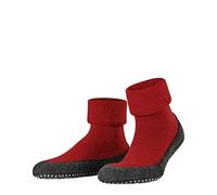 FALKE Cosyshoe M Hp lana con suola in gomma 1 paio, Calze da casa , Rosso Fire 8150, 39-40