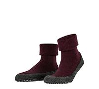 FALKE Cosyshoe M Hp lana con suola in gomma 1 paio, Calze da casa Uomo, Rosso Barolo 8596, 45/46 EU
