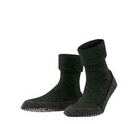 Falke Cosyshoe M Hp lana con suola in gomma 1 paio, Calze da casa Uomo, Verde Green Melange 7318, 43/44 EU