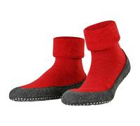 FALKE Cosyshoe M Hp lana con suola in gomma 1 paio, Calze da casa Uomo, Rosso Fire 8150, 43/44 EU