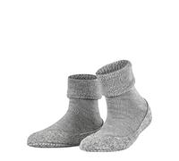 FALKE Cosyshoe W Hp lana con suola in gomma 1 paio, Calze da casa Donna, Grigio Light Grey 3400, 41/42 EU