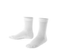 FALKE Cotton Finesse K So sottili tinta unita 1 paio, Calzini Unisex - Bambini, Bianco White 2000, 27-30
