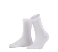 FALKE Cotton Touch W So sottili tinta unita 1 paio, Calzini Donna, Bianco White 2000, 39-42