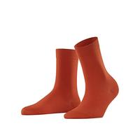 FALKE Cotton Touch W So Sottili Tinta Unita, Calzini Donna, Arancione Red Clay 8095, 39-42
