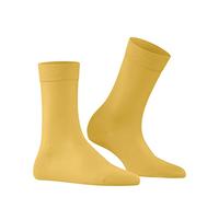 FALKE Cotton Touch W So Sottili Tinta Unita, Calzini Donna, Giallo Mustard 1187, 39-42