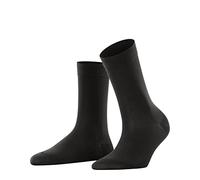 FALKE Cotton Touch W So Sottili Tinta Unita, Calzini Donna, Grigio Anthracite 3529, 35-38