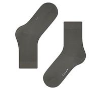 FALKE Cotton Touch W So Sottili Tinta Unita, Calzini Donna, Verde Military 7826, 35-38