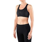 FALKE Cross Back Medium Support Reggiseno Sportivo, Nero (Black 3000), S Donna