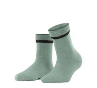 FALKE Cuddle Pads W Hp Cotone Lana Con Suola In Gomma, Calze da casa Donna, Verde Peppermint 7792, 35/38 EU