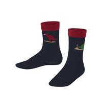 FALKE Dinosaurs K So cotone fantasia 1 paio, Calzini Unisex - Bambini, Blu Space Blue 6116, 27-30