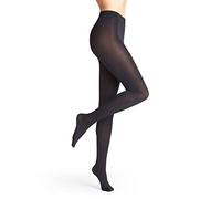 FALKE donna Seidenglatt 80 DEN collant coprenti spessi caldi tinta unita lucidi resistenti con cintura comfort senza pressione sulla vita e zona della punta rinforzata filo sottile morbido 1 pezzo