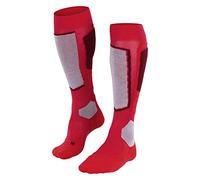 FALKE donna SK2 Wool calzini da sci imbottitura media protezione tibia spessi caldi traspiranti asciugatura rapida termoregolanti antiodore lana vergine filo funzionale 1 paio