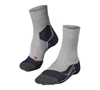 FALKE donna TK2 calzini da escursionismo imbottitura media anti-vesciche calde calze da trekking traspiranti asciugatura rapida termoregolanti antiodore lana filo funzionale 1 paio