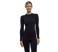FALKE Donna Warm Round Neck Maglia Sportiva Tecnica Manica Lunga per Temperature da miti a Fredde Caldo Intimo Tecnico Traspirante Asciugatura Rapida sostenibile Filo Funzionale 1 Pezzo