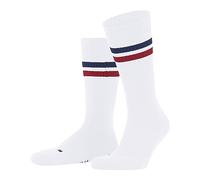 FALKE Dynamic U So cotone fantasia 1 paio, Calzini Unisex - Adulto, Bianco Weiss-Blau-Rot 2068, 39-41