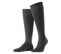 FALKE Energizing Cotton M Kh sottili con compressione 1 paio, Calzini lunghi Uomo, Grigio Anthracite 3110, 45-46