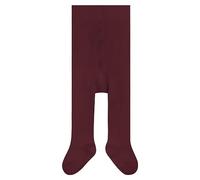 FALKE Family B TI cotone sostenibile tinta unita 1 pezzo, Collant Unisex - Bimbi 0-24, Rosso (Ruby 8830) nuovo - ecologico, 50-56