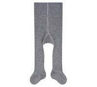 FALKE Family B Ti Cotone Sostenibile Tinta Unita, Collant Unisex - Bimbi 0-24, Grigio Light Grey 3400, 50-56