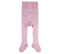 FALKE Family B Ti Cotone Sostenibile Tinta Unita, Collant Unisex - Bimbi 0-24, Rosa Thulit 8663, 74-80